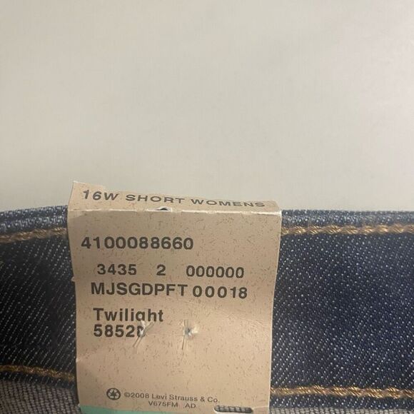 LEVI STRAUSS Women’s Boot Cut 590 Jeans Size 16W Short Blue New SEE DESCRIPTION - Picture 10 of 14